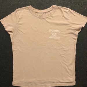 SOLD Brandy light pink tee